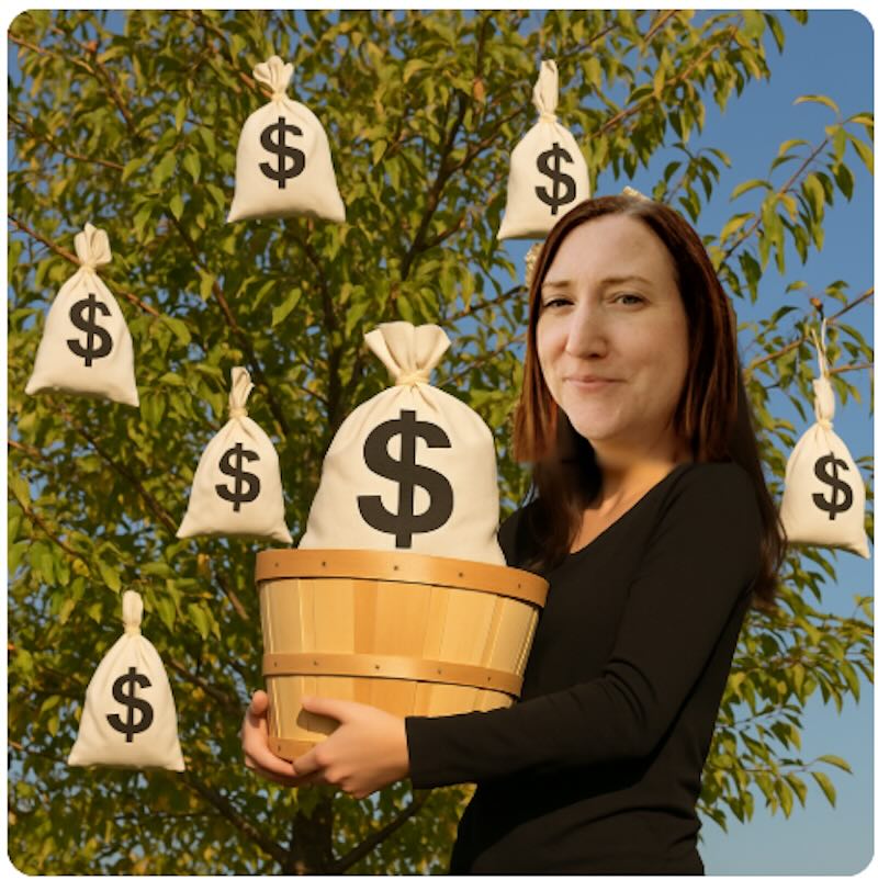 Money grows on trees.