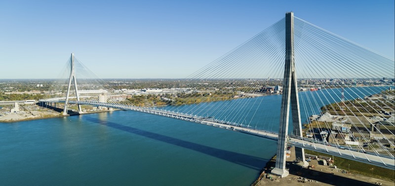 Detroit Windsor Gordie Howe Bridge.