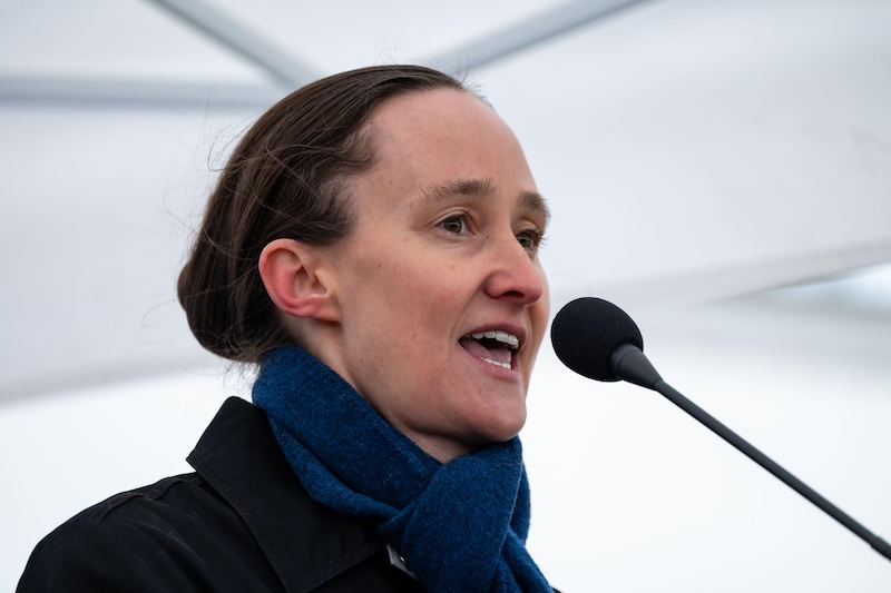 Seattle Mayor Katie Wilson.